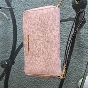 Michael Kors small wristlet with pocket cell phone